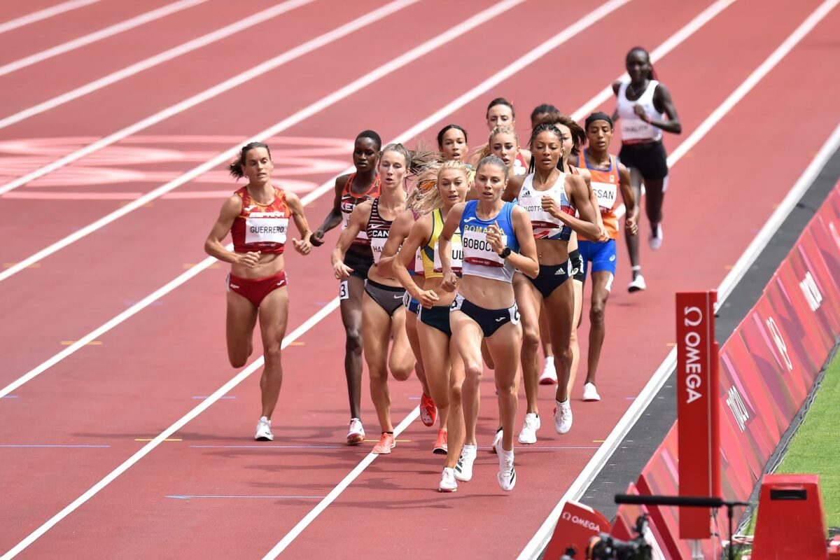 Athletics women's track competition